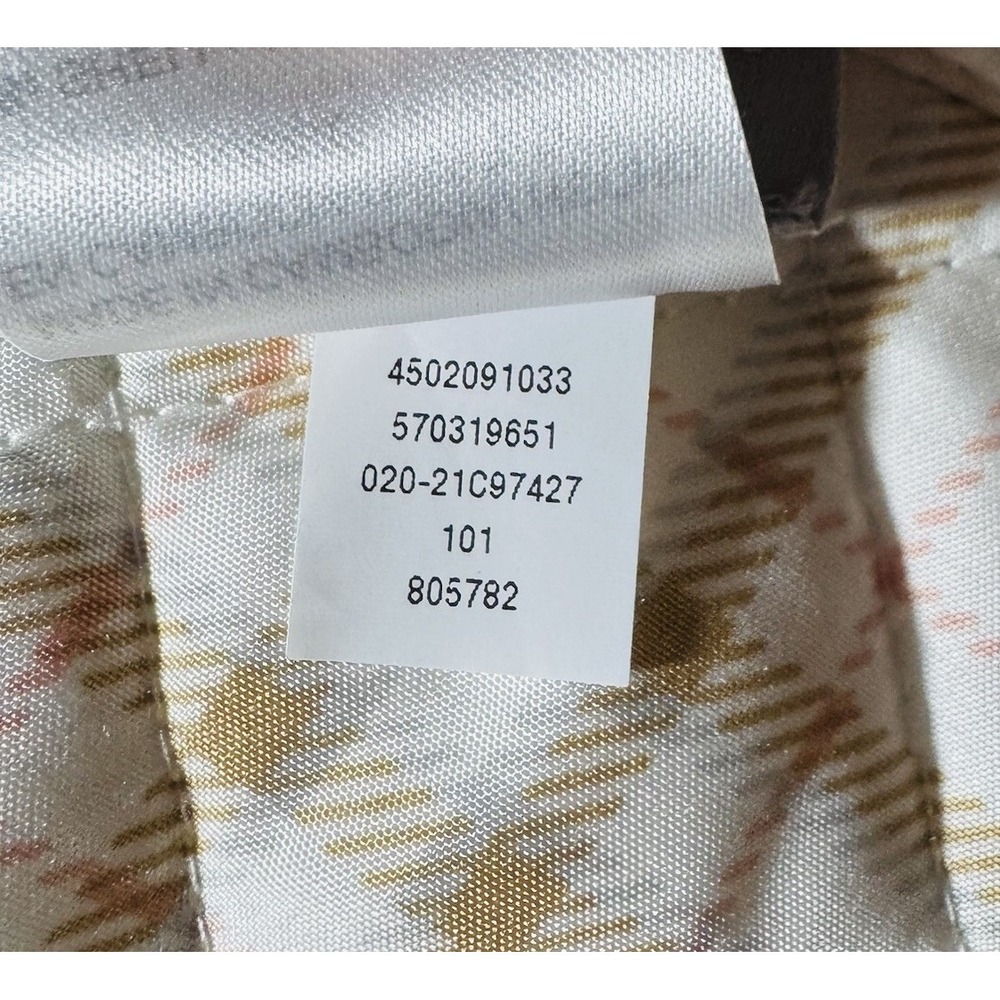 NWOT Chico's Quilted White Beige Reversible Plaid Zip Vest Womens XL/3 Pockets - Picture 10 of 10